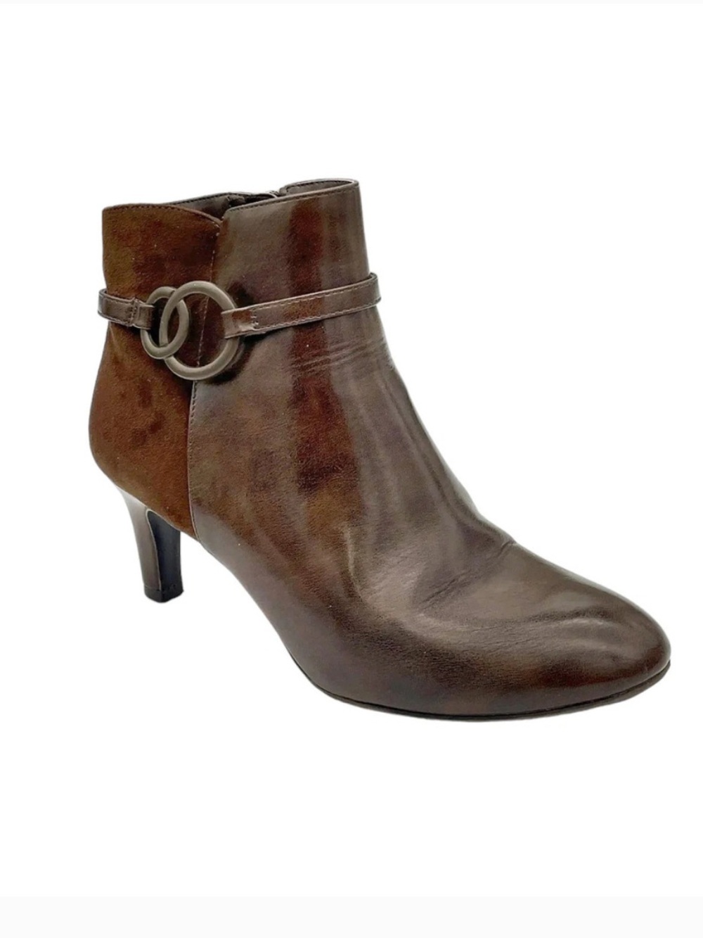Impo Women’s Najila Memory Foam Dress Booties Brown - Medium
